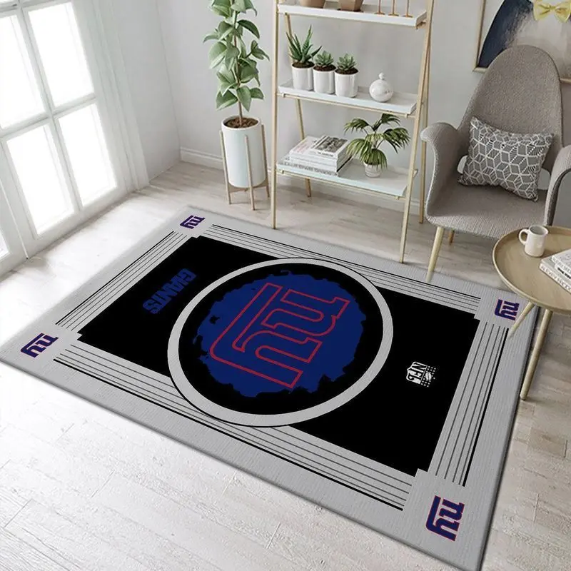 New York Giants Nfl 16 Living Room And Bed Room Rug Rug Regtangle Carpet