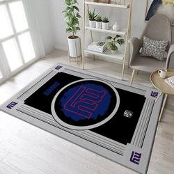 New York Giants Nfl 16 Living Room And Bed Room Rug Rug Regtangle Carpet