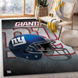 New York Giants Nfl 18 Living Room And Bed Room Rug Rug Regtangle Carpet