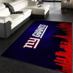 New York Giants Nfl 21 Area Rug Living Room And Bed Room Rug Regtangle Carpet