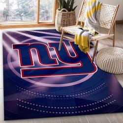 New York Giants Nfl 5 Area Rug Living Room And Bed Room Rug Regtangle Carpet