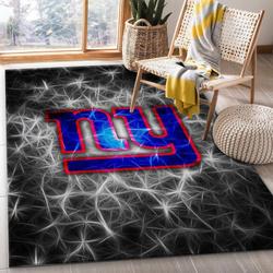 New York Giants Nfl 8 Area Rug Living Room And Bed Room Rug Regtangle Carpet
