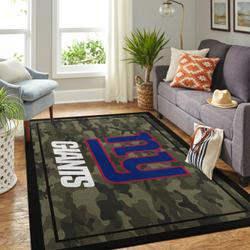 New York Giants Nfl Camo Style Living Room Carpet Home Rug Regtangle Carpet