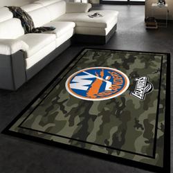 New York Islanders Nhl 2 Area Rug Living Room Bedroom Rug Regtangle Carpet