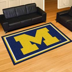 Michigan Wolverines Area Rug Living Room Football Team Logo Carpet Rug 20030551