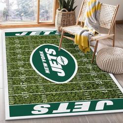 New York Jets Nfl 12 Area Rug Living Room And Bed Room Rug Rug Floor Decor