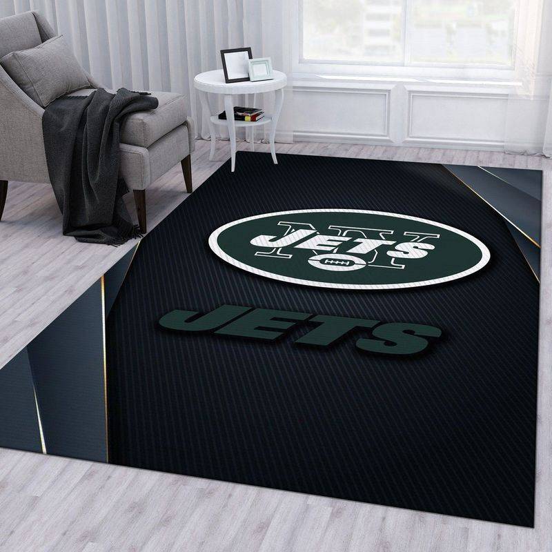New York Jets Nfl 13 Area Rug Living Room And Bed Room Rug Floor Decor