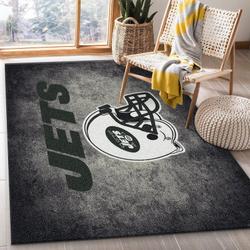New York Jets Nfl 19 Area Rug Living Room And Bed Room Rug Floor Decor