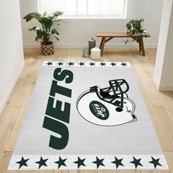 New York Jets Nfl 8 Area Rug Living Room And Bed Room Rug Carpet Floor Decor