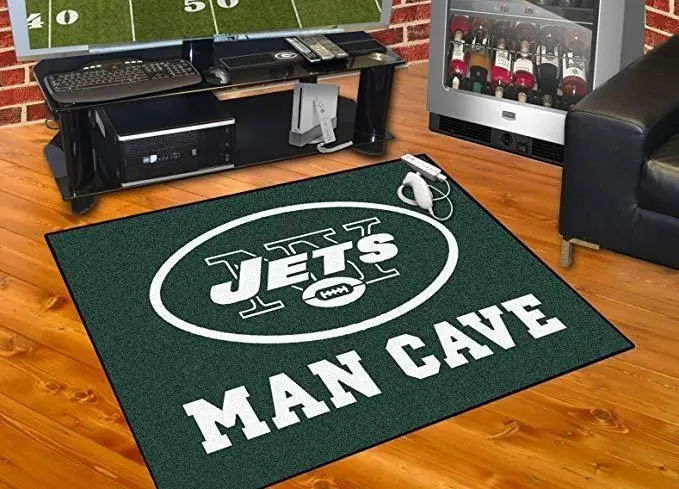 NFL New York Jets Rug Football Rug Rug Regtangle Carpet Floor Decor Home Decor
