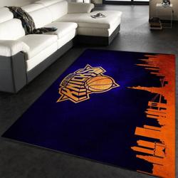 New York Knicks Nba 1 Area Rug Living Room And Bed Room Rug Rug Regtangle Carpet
