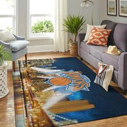 New York Knicks Nba Living Room Christmas Gift Rug Regtangle Carpet V8339