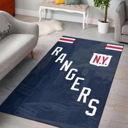 New York Rangers Area Rugs Nhl Hockey Living Room Carpet 2002203