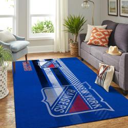 New York Rangers Nhl Area Rugs Living Room Carpet Regtangle Carpet