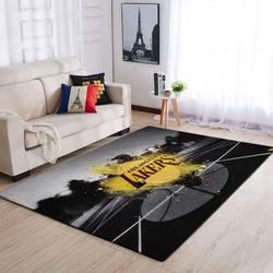 Los Angeles Lakers Area Rug Living Room Rug NBA Team Logo Rug 20030321