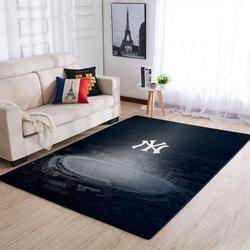 New York Yankees Area Rug Mlb Baseball Team Logo Living Room Rugs V457