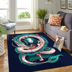Spirited Away Haru Chihiro Ghibli Anime Rug Living Room Rug Home Decor