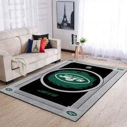 Nfl New York Jets Living Room Rug Home Decor Football Home Decor