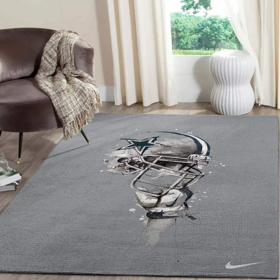 NFL Dallas Cowboys Area Rug Living Room Rug Home Decor Sport Home Decor