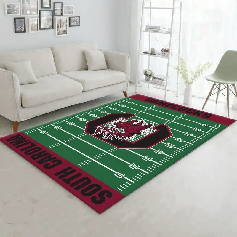 NCAA South Carolina Gamecocks Living Room Bedroom Rug Regtangle Carpet