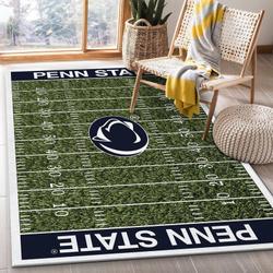 NCAA Football Penn State Nittany Lions Living Room Bed Room Rug Regtangle Carpet