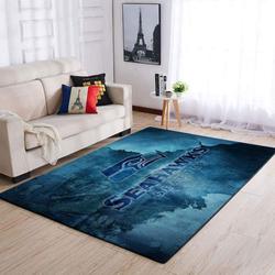 Nfl Seattle Seahawks Area Rug Living Room Rug Home Decor Home Decor