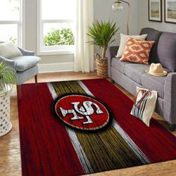 San Francisco 49ers NFL Rug Living Room Rug Home Decor Area Rug Living Room Rug