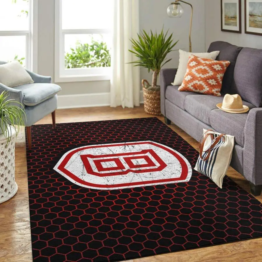 Football Team Area Rug Living Room Rug Home Decor Home Decor