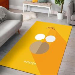 Homer Simpson Nice Gift Area Rug Living Room Rug Home Decor