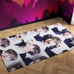 BTS Kpop Home Field Area Rug Living Room Rug Home Decor