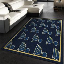 Nhl Repeat St. Louis Blues Area Rug Living Room Bed Room Rug Regtangle Carpet