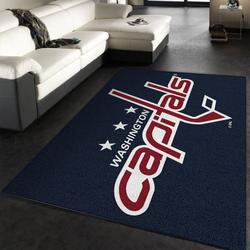 Nhl Spirit Capitals Area Rug Living Room And Bed Room Rug Rug Regtangle Carpet Floor Decor Home Decor