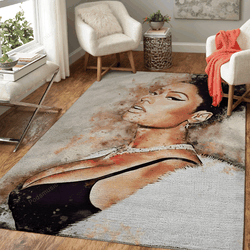 Nicki Minaj Rapper Music World Art For Fans Area Rug Living Room Carpet Rug Regtangle Carpet Floor Decor Home Decor