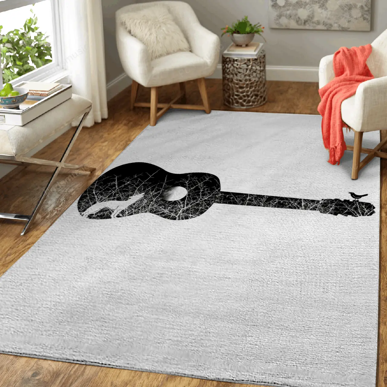Night Sounds Music Art For Fans Area Rug Living Room Carpet Rug Regtangle Carpet Floor Decor Home Decor