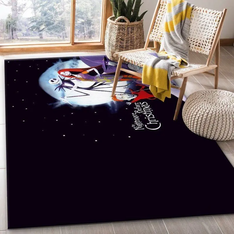 Nightmare Before Christmas 5 Area Rug Living Room And Bed Room Rug Rug Regtangle Carpet Floor Decor Home Decor