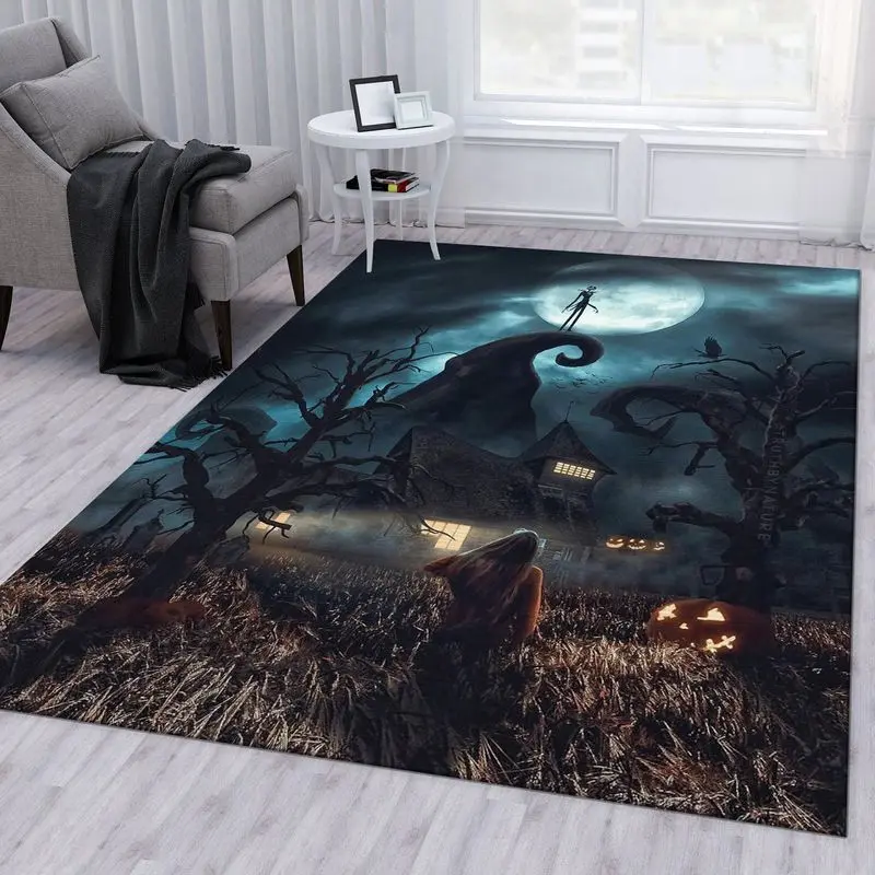 Nightmare Before Christmas 6 Area Rug Living Room And Bed Room Rug Rug Regtangle Carpet Floor Decor Home Decor