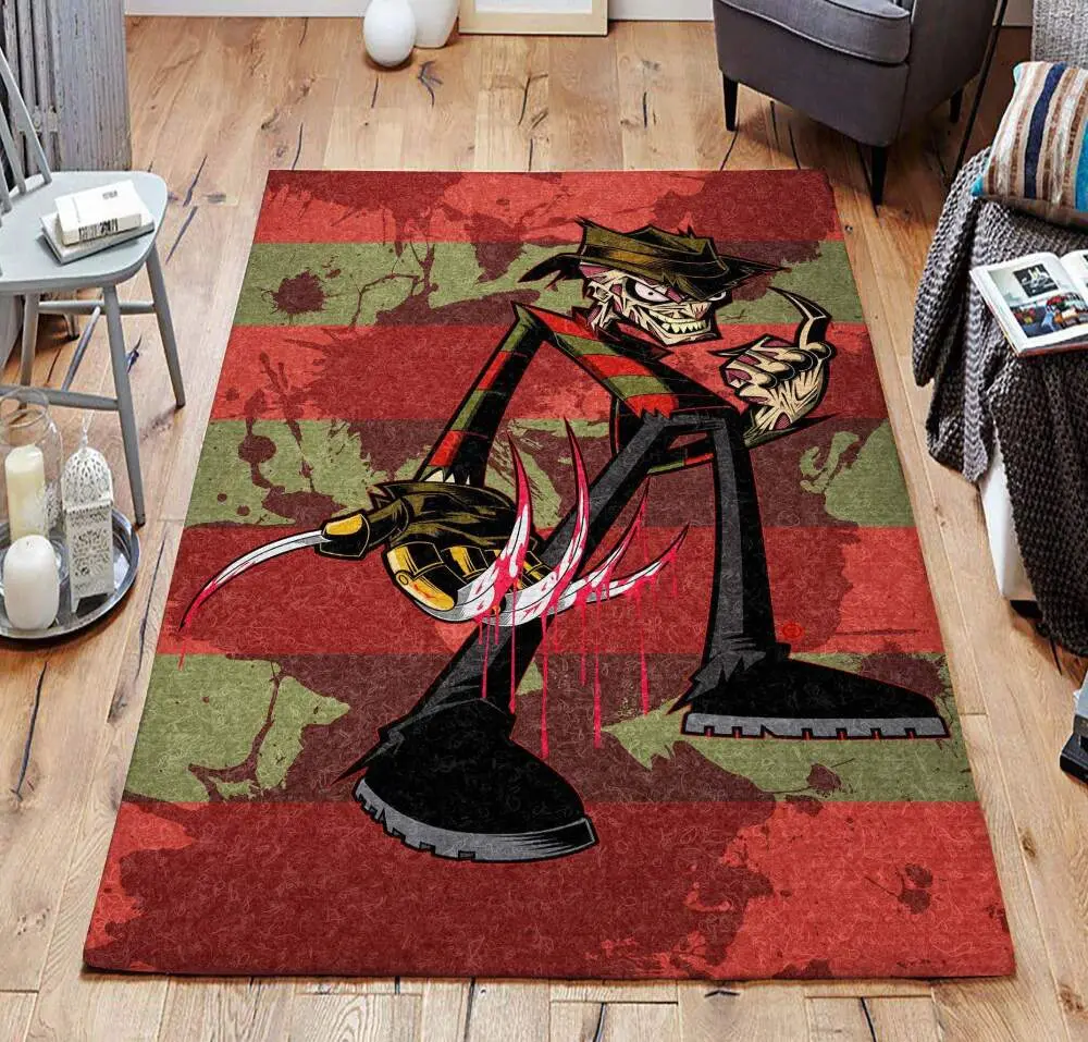 Nightmare On Elm Street Frkr 1 Dhcld2709 Rug Living Room Rug Home Decor