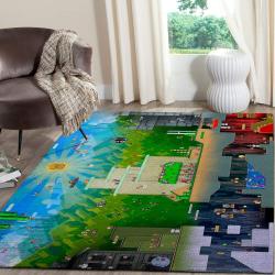 Nintendo Gamer Area Rug Gaming Carpet Gamer Living Room Rugs Rug Regtangle Carpet Floor Decor Home Decor V3999