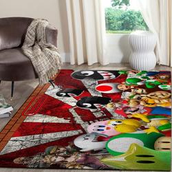 Nintendo Gamer Area Rug Living Room Rug Home Decor Gaming Gfd 191206