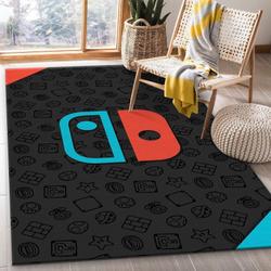 Nintendo Switch Gaming Area Rug Living Room And Bed Room Rug Rug Regtangle Carpet Floor Decor Home Decor