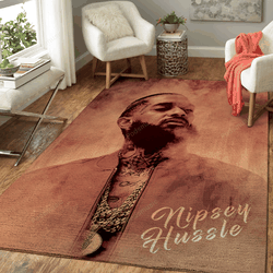 Nipsey Hussle Music Art For Fans Area Rug Living Room Carpet Rug Regtangle Carpet Floor Decor Home Decor