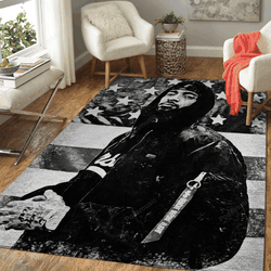 Nipsey Hussle Music Monochrome Art For Fans Area Rug Living Room Carpet Rug Regtangle Carpet Floor Decor Home Decor