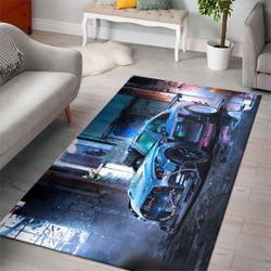 Nissan Gtr Super Cars Fn210203 Area Rug Rug Regtangle Carpet Floor Decor Home Decor
