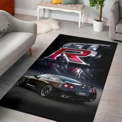 Nissan Gtr Super Cars Fn210204 Area Rug Rug Regtangle Carpet Floor Decor Home Decor