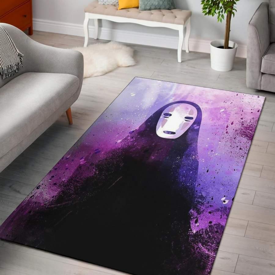 No Face My Neighbor Totoro Area Rug Living Room Rug Home Decor Carpet