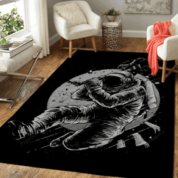 No Music Black And White Art For Fans Area Rug Living Room Carpet Rug Regtangle Carpet Floor Decor Home Decor