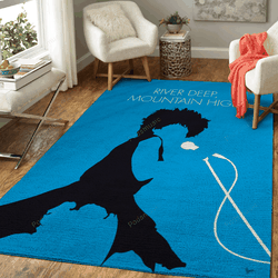 No019 My Tina Turner Minimal Music Artwork Minimal Music Artworks Art For Fans Area Rug Living Room Carpet Rug Regtangle Decor Home Decor