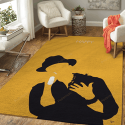 No034 My Pharrell Williams Minimal Music Artwork Pharrel Minimal Music Artworks Art For Fans Area Rug Living Room Carpet