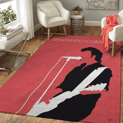 No052 My Mink De Ville Minimal Music Artwork. Where Ange Minimal Music Artworks Art For Fans Area Rug Living Room Carpet