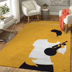 No084 My Chet Baker Minimal Music Artwork Minimal Music Artworks Art For Fans Area Rug Living Room Carpet Rug Regtangle Decor Home Decor